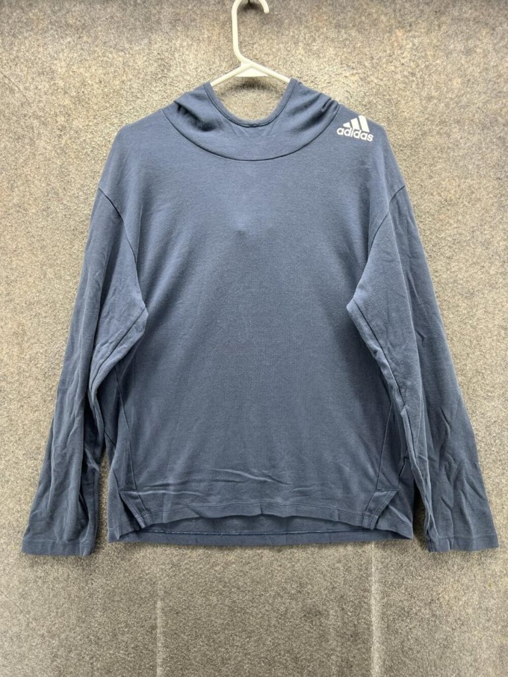 Adidas Primeblue AEROREADY Shirt Mens Large Blue Long Sleeve Athletic Gym Top